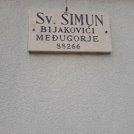 Lägenhet Apartmens Sv Simun Međugorje
